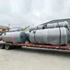 Fabricante de origem de tanques de armazenamento grandes de aço inoxidável químico industrial, resistentes a ácidos e álcalis, tanques de armazenamento verticais resistentes à pressão, feitos sob medida