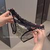 Bragas Sexys de Leopardo Caladas Pure Desire para Mujer, Nuevas de Verano 2025, de Malla de Encaje Fina con Abertura Alta