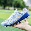 Zapatos de Fútbol para la Copa del Mundo 2025 Transfronterizos Hombres y Mujeres de Caña Alta Tacos Césped Artificial TF Clavos Rotas Zapatos de Entrenamiento para Estudiantes