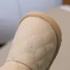 Botas de nieve para bebés de 1 a 3 años, zapatos de algodón para niños, zapatos de invierno para bebés y niños pequeños, botas de algodón engrosadas con forro polar para niñas y hombres.