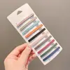 Nuevo Pasador de Pelo Dulce Colorido de Alta Gama para Mujer, Pinza para Flequillo Lateral, Pinza para la Parte Posterior de la Cabeza, Pinza para el Cabello de Moda
