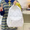 Moda Transfronteriza de Gama Alta Elegante Versátil Forma de Corazón Gran Capacidad Bolso de Hombro Estudiante Moderno Mochila para Viajar