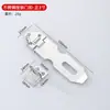Pestillo de acero inoxidable para puerta de cajón, hebilla para puerta de gabinete vintage, herrajes para muebles, placa de bloqueo, candado, pestillo engrosado