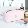 H Lancheira Bag Viagem Wash Bag Lona Portátil Cosméticos Bag Portátil Mulheres Cosméticos Saco de Armazenamento Atacado