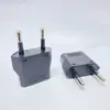 Enchufe de conversión de viaje estándar europeo de cobre puro para suministro transfronterizo, 2 orificios, adaptador de corriente de viaje estándar europeo, enchufe de conversión estándar europeo