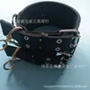 Collar de perro de nailon de cuatro capas con gancho para ganadería alemana Mastín tibetano Golden Retriever suministros para mascotas al por mayor doble tarjeta