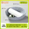 Tigela de Gelo Seco para Fumar Estilo Shanhuaxuan, Carne Bovina Fresca Cortada para Shabu-Shabu em uma Tigela Grande com Louça de Melamina no Restaurante de Hot Pot Estilo Montanha