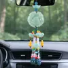 Pendente de perfume para carro de fábrica Xiangyun jade verde lótus cabaça pingente decorativo criativo para carro acessórios de carro atacado