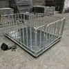Balança de Piso para Fazendas 1-3 Toneladas Balança com Cerca para Gado Balança para Gado Balança de Plataforma para Porcos Balança de Piso Espessa de Alta Precisão