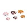 S925 Accesorios de Plata Yintai Plata Lisa Retro Flor Tori Flor Sombrero Material para Abalorios DIY Accesorios para Pulsera de Cristal