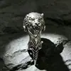 Suministros del Fabricante Anillo de Cabeza de Dragón Dominante para Amazon, Anillo Articulado Flexible, Anillo de Calavera de Moda para Hombres y Mujeres