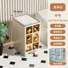 Cubo de basura para uso doméstico en sala de estar, cocina, baño, inodoro, dormitorio, gran capacidad, operado con pedal, con tapa, no necesita agacharse, cubo de basura a prueba de olores