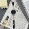 Correa de RelojAdecuada para Huawei GT6, con diseño de cruz de diamantes brillantes, patrón de estrellas, superficie brillante, pulsera de muñeca de alta gama para mujer