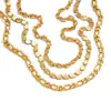 Collar de Cadena de Acero de Titanio Jieding Lujo Ligero Nicho Cadena para Clavícula Joyería para Mujer Acero Inoxidable que No se Desvanece Joyería Transfronteriza Otoño e Invierno