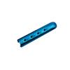 Kulogin Azul Puntas de Bala de Metal con Punta Abierta Adecuadas para Tenis, Zapatos de Lona, Zapatos Casuales, Zapatos Deportivos Cordones Decorativos