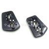 Adecuado para 85-1999 Yamaha V-Max 1200 Motocicleta Tapa del Tanque de Combustible Tapa del Tanque de Combustible de Aluminio Completo Negra