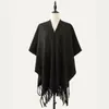 Bufanda con Abertura para Mujer, Estilo Coreano para Primavera y Otoño, Versátil de Doble Uso, Bufanda Gruesa y Cálida para el Cuello, Chal Largo de Alta Gama