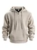 Moletom esportivo masculino para atividades ao ar livre, com meio zíper, manga longa, malha jacquard, estilo pullover, outono/inverno, tamanho europeu, feito sob medida para vendas transfronteiriças, com capuz