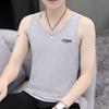 Chaleco para Hombre Nueva Moda Cuello Tortuga Slim Cuello Redondo Chaleco Ajustado Camiseta Interior Deportiva Chaleco Moderno Combinable para Hombre