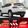 Adecuado para JEEP JEEP Guide 17-19 Luz de columna de luz LED para parachoques trasero Luz antiniebla trasera Luz de freno