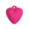 Corazón Acrílico Esmerilado Pintura de Amor Colgante de Burbuja en Forma de Corazón Accesorios de Colgante de Amor para Bolso Llavero DIY