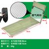 Silla Plegable para Exterior Portátil Aleación de Aluminio Jardín Playa Silla Lounge Camping Respaldo Alfombra de Piso Respaldo Silla de Jardín