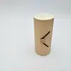 Cilindro de Té Caja de Regalo de Madera Maciza Lata de Té Engrosada Bolsa para Pastel con Logo Personalizado Caja de Embalaje China para Donas