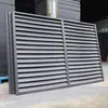 Persianas de Aleación de Aluminio Personalizadas, Rejilla Exterior de Aire Acondicionado, Cubierta Protectora, Valla, A Prueba de Viento, Transpirable, Disipación de Calor y A Prueba de Lluvia