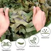 Rede de camuflagem para selva, rede de sombreamento verde anti-fotografia, sombreamento para cenário de festa de aniversário, rede decorativa temática de CS