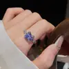 Novo Conjunto de Brincos Pingente Anel Rombo Geométrico Zircônia Super Brilhante Acessórios de Luxo Leve de Alta Qualidade Exquisitos para Mulheres