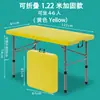 Mesa Dobrável, Mesa de Jantar Doméstica Simples Portátil, Mesa de Estudo Retangular para Barraca de Feira Noturna ao Ar Livre, Mesa de Jantar