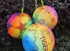 Corrente luminosa infantil Pat Ball bola inflável brinquedo bola futebol de treino corrente bola barraca de jogos brinquedos de feira noturna atacado