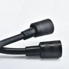 Manguera de conexión para pistola rociadora de lavadora, tapa de cobre de aleación, tubo de extensión de línea telefónica, tubo de resorte de compresión telescópico, ducha