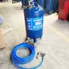 Máquina Pulverizadora de Pintura de Piedra Real Empuje Manual Mortero de Cemento Masilla Pulverización Pulverización de Yeso Máquina Pulverizadora Pequeña Multifuncional
