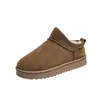 Zapatos de Algodón Cálidos de Terciopelo de Invierno Talla Grande Estilo Nuevo 2026 Suela Plana Botas de Nieve Engrosadas de Terciopelo Transfronterizas para Mujer Venta al por Mayor En Stock