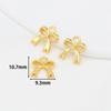 Chapado en Oro de 14K Colgante Pequeño de Ábaco de la Fortuna Collar Pendientes Joyería DIY Accesorios de Colgante de Oro Puro Venta al por Mayor D105