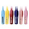 Pinza para mocos de bebé herramienta para nariz de bebé niños recién nacidos pinzas de limpieza nasal de silicona suave luminosas