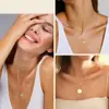 Conjunto de Collar de Tres Capas con 26 Letras para Mujer Estilo Europeo y Americano, Collar Apilado Multicapa con Colgante Asimétrico Moderno y Personalizado