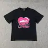 Suministro Transfronterizo a Largo Plazo de Camisetas Casuales de Manga Corta Estilo Streetwear Americano High Street Hip-Hop Europeo y Americano para Hombres y Mujeres
