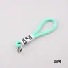 En Stock Nuevo Accesorio de Llavero con Cordón para Botella de Agua, Correa de Muñeca Corta y Colorida para Botella de Agua con Hebilla Metálica