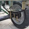 Partes de Triciclo Eléctrico Eje Trasero Guardabarros Engrosado con Ranura Placa Curva Placa de Hierro Placa de Acero Placa de Choque