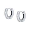 Pendientes de plata S925 con incrustaciones geométricas de circonita, estilo retro, de metal, de estilo europeo y americano, ligeros y modernos.