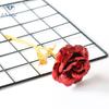 Ventas Directas de Fábrica Flores de Lámina de Oro Imitación Flor Láser Flor Dorada Día Nacional Festival de Medio Otoño Clavel Regalo Ramo Artificial al por Mayor