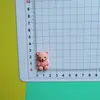 Accesorios de resina con lazo rosa en forma de corazón, pegamento en crema para fundas de teléfono, materiales para horquillas, materiales para parches de zapatos tipo zueco.