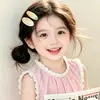 Flequillo de Lunares para Niñas Pinza Bb Estilo Coreano Dulce Versátil Pasador para Niñas Ovalado Color Caramelo Pinza Lateral para el Cabello Accesorio para el Cabello