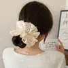 Goma para el Cabello de Encaje Extra Grande para Mujer, Cuerda para el Cabello Estilo Coreano de Alta Gama, Accesorio para el Cabello Estilo Perezoso, Adorno para el Cabello