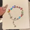 Pulsera Abierta Mariposa Madreperla Circonita Estilo Dulce Picante Personalidad Moda Joyería de Alta Gama Versátil Simple Venta al por Mayor