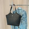 Bolsos bolsa de mujer 2023 nueva bolsa de hombro de gran capacidad moda retro personalidad europea y americana bolsa de comercio exterior una generación de pelo