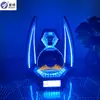 Luz LED Recargable de Barra Portavasos Iluminado Base Creativa Iluminada para Champagne KTV Soporte de Exhibición de Licores Estante Láser para Vino Portavasos