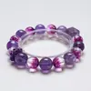 Un Toque de Sonrisas Pulsera Hecha a Mano de Cristal Natural de Uruguay para Mujer, Estilo Nuevo Versátil, Pulsera Blanqueadora al por Mayor